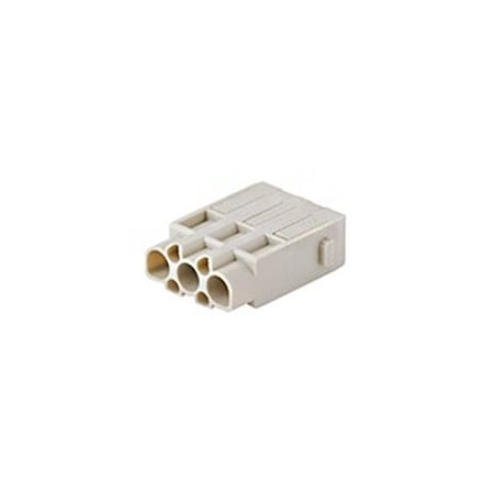 Molex Crimp Wire Connector, Gray, Polycarbonate Insulation, 830 V, 10 A 7707.3276.0